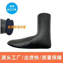 跨境3-5mm潜水袜迷彩CR光皮韩国橡胶防滑沙滩袜保暖代发潜水袜套