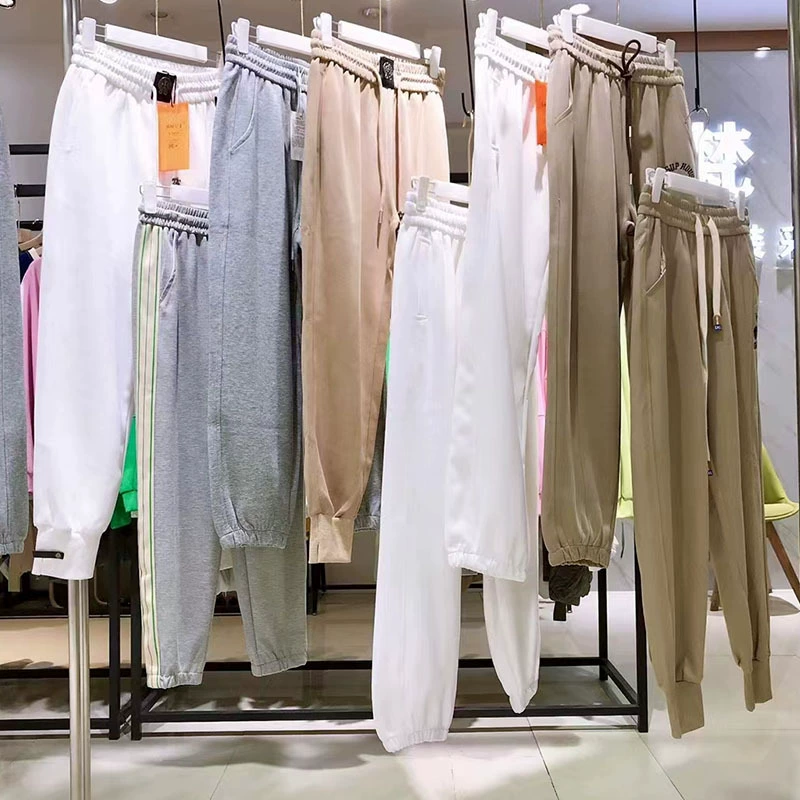 Спортивные брюки 23 осенние новые брюки-корсеты тонкие повседневные дикие бренды со скидкой в прямом эфире физические оптовые поставки