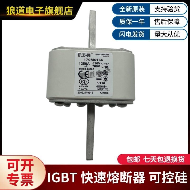 供应正品原装现货170M6166 170M6167 170M6168巴斯曼熔断器