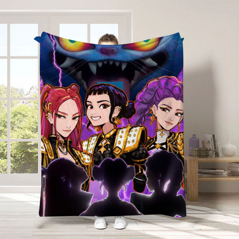 Explosiones transfronterizas de caza de brujas mantas de franela de comercio exterior Amazon mantas de cama gruesas mantas