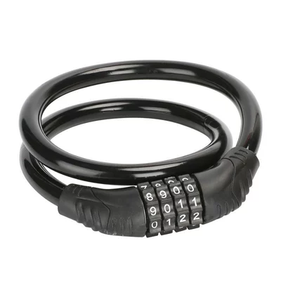 Luggage anti-theft strap, European travel Helmet lock - anti-theft-security-lock-non-retractable-1-piece-four-digit-password