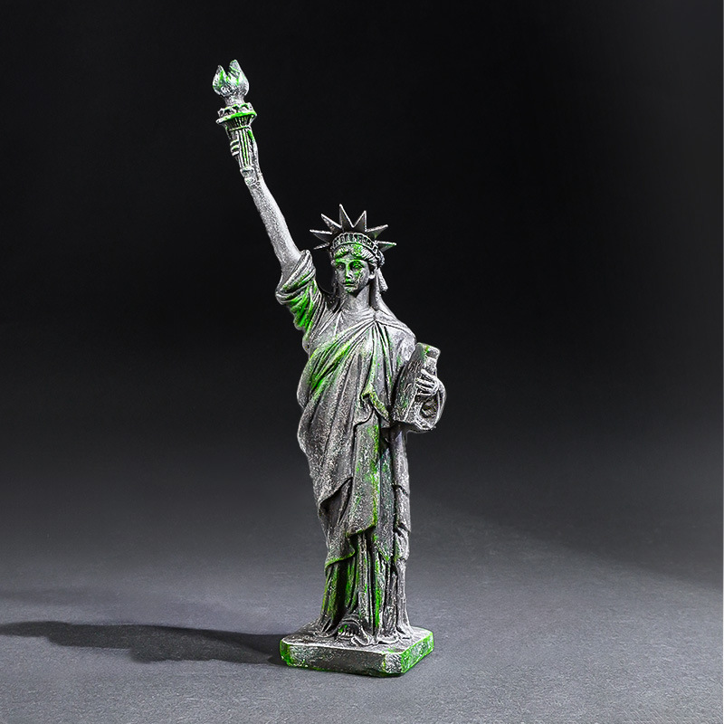 Estatua DE LA LIBERTAD decoración de oficina artesanía estatua creativa sala de estar decoración creativa resina decoración de escritorio