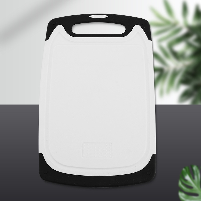 Tablero de cortar de plástico para el hogar Tablero de cortar antideslizante de doble cara Se puede cortar verduras, cortar frutas, cortar carne, tabla de cortar, tabla de cortar de cocina multiusos