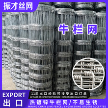养鹿专用环扣牛栏网 热镀锌钢丝草原封山养殖隔离围栏网养殖大孔