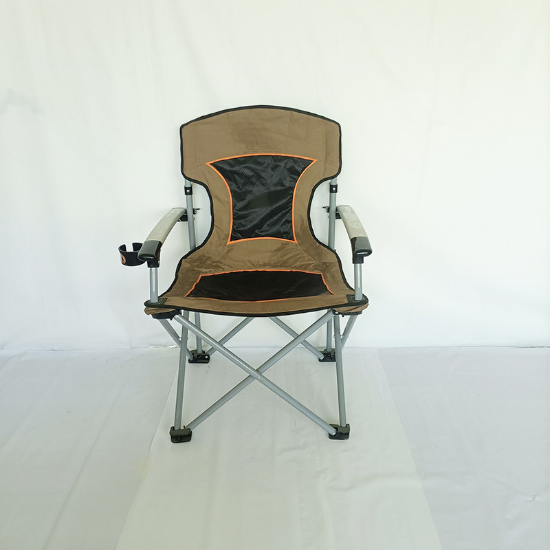 Yg-C036 High Quality Outdoor Camping Chair Director Chair Beach Chair Aluminum Tube Lightweight with Cup Ring Firm and Durable