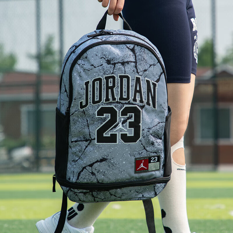 Nike Jordan New Backpack for Men and Women Outdoor Training Travel Printed Student School Bag Fq0951-011 Nike Jordan New Backpack for Men and Women Outdoor Training Travel Printed Student School Bag Fq0951-011