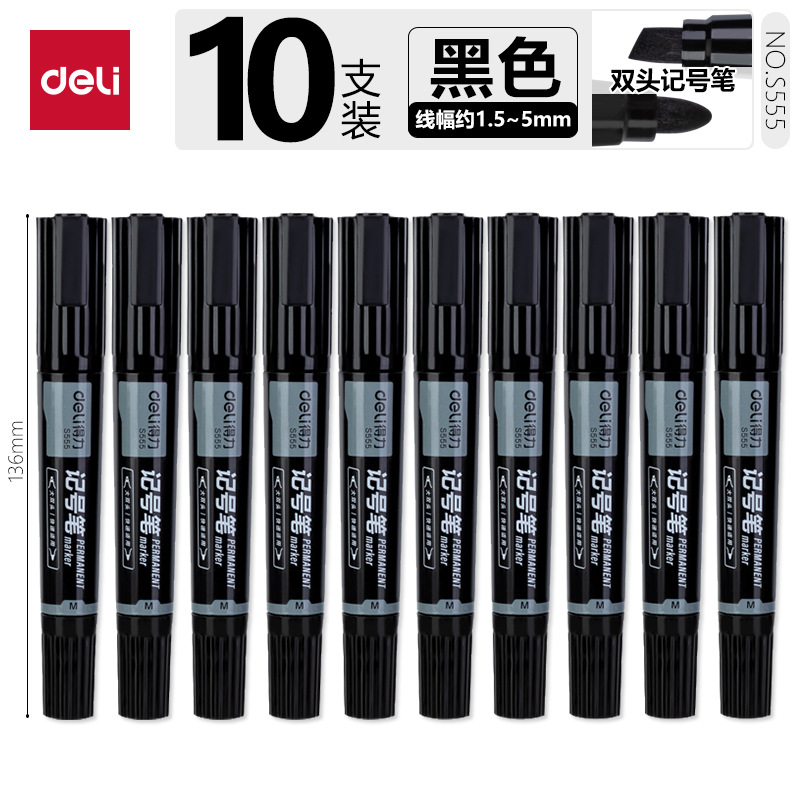 La tinta de gran capacidad de la marca de aceite de la fuerza de la tinta de la cabeza gruesa de la línea de la cabeza grande de la cabeza