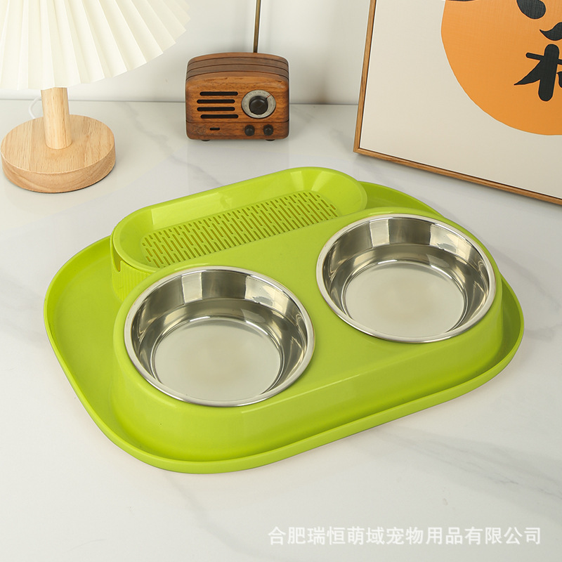 Cuenco de hierba para gatos (hierba para gatos de agua de grano) Verde