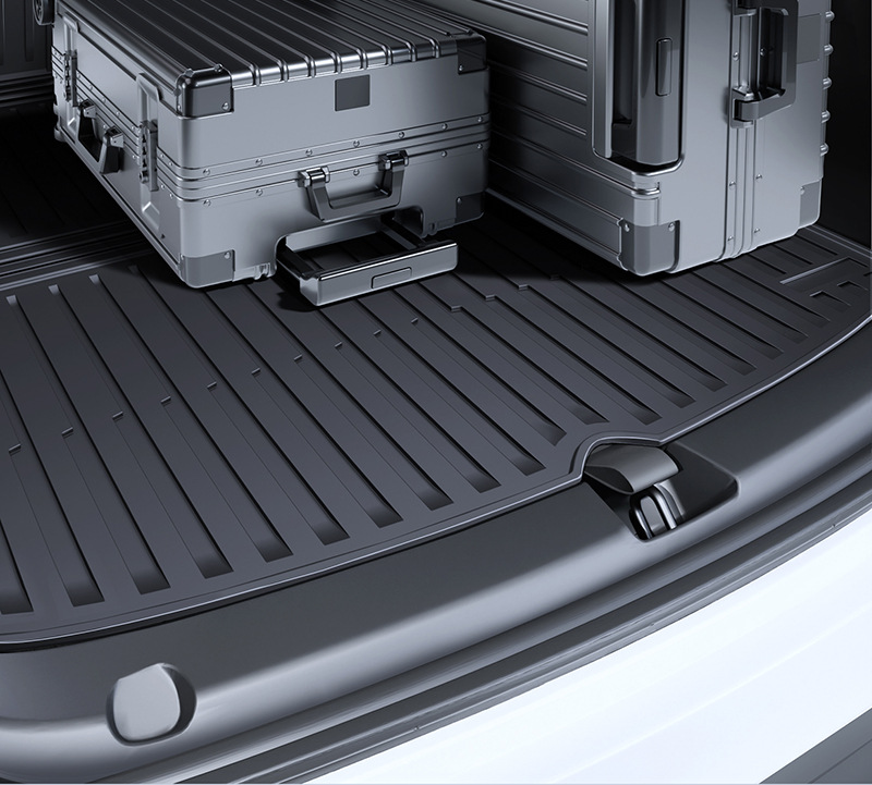 Suitable for the New Version of Tesla Model Y Trunk Mat Tpe Front and Rear Trunk Mat Modified Interior Accessories Wholesale