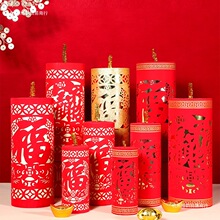2026新年鞭炮道具元旦春节马年商场坐炮过年炮竹炮仗场景布置摆件
