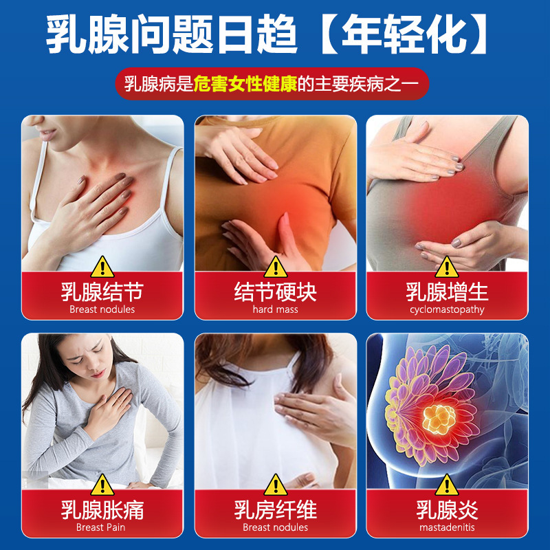 修正远红外乳腺贴乳房胀痛肿块硬块增生疏通囊肿外用膏药贴|undefined