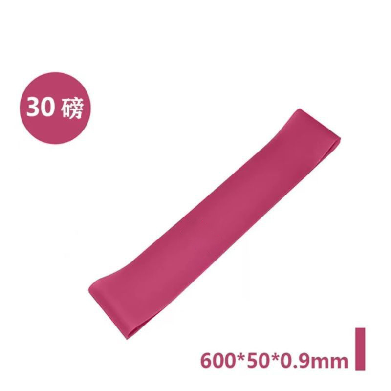 TPE-elastic ring rose red 600*0.5*0.9-30 pounds without standard
