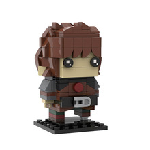 MOC��ľ�����ָ�С���� ��װѱ��С���÷�ͷ�� ƴ��35892�������