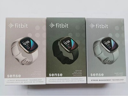 Fitbit Sense Smart Sports Watch Heart Rate Blood Oxygen Health Monitoring Bluetooth Sleep Waterproof Gps