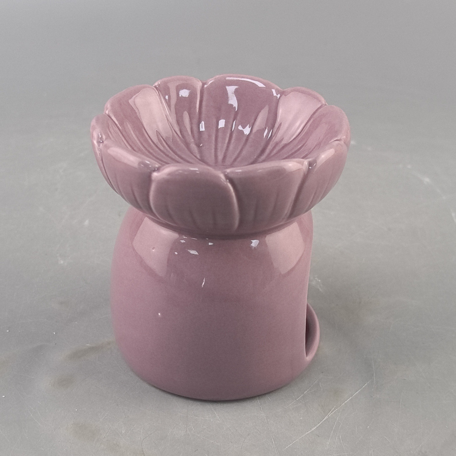 Lámpara de incienso de cerámica quemada en seco, lámpara de aceite esencial, horno de incienso de flores de cerámica, dormitorio, sala de estar, humidificador de fragancia