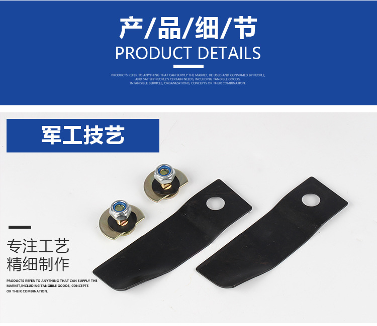 Lawn Mower Accessories Blade Straight Blade Lawn Mower Head Hand Push Lawn Mower Blade Honda Model Marchbao Model