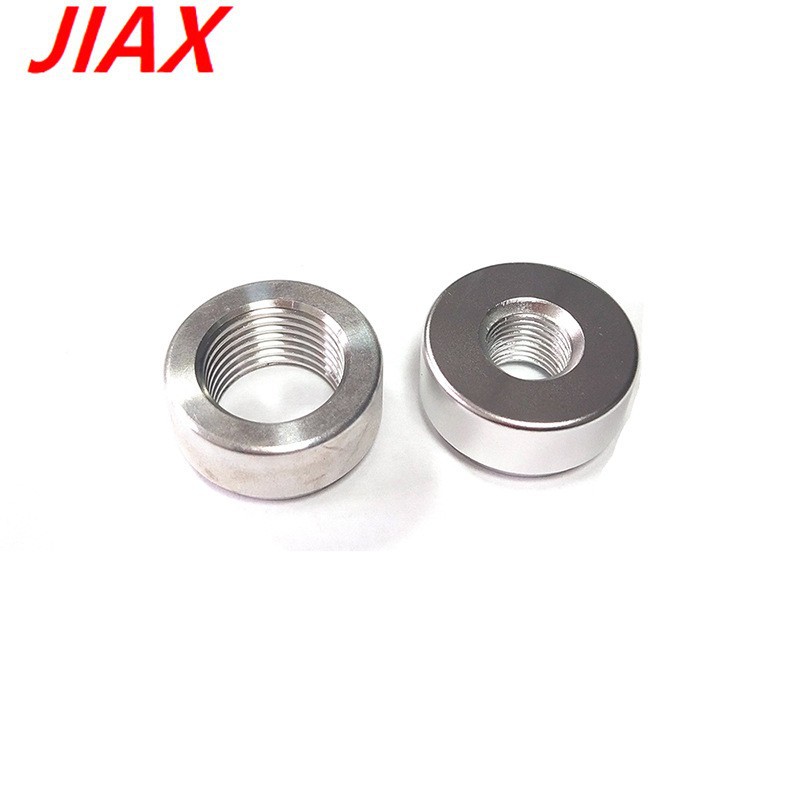 Piezas de automóvil 3/8 1/2 1/4NPT M16 M18 Tuerca de paso interno Tuerca de tubo de escape de aluminio Junta de soldadura Tornillo