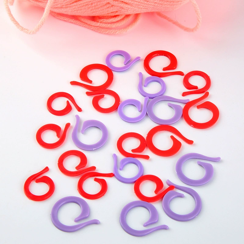 Color opening counting ring sweater woven tool counting marks buckle notes number ring comma ring