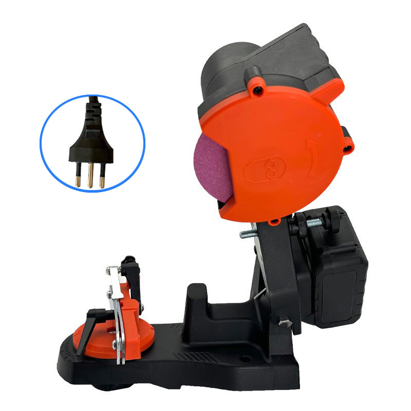 Amoladora de cadena eléctrica transfronteriza Cadena de sierra de gasolina Cadena de molienda diente dentado amoladora eléctrica Sierra de gasolina Sierra de molienda Sierra de registro de cadena