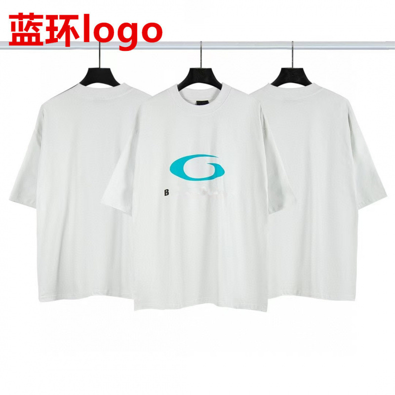 高品質クロスボーダーアメリカンスタイル25ss夏新作No.10ユニフォームレタールーズ半袖Tシャツ卸売|undefined