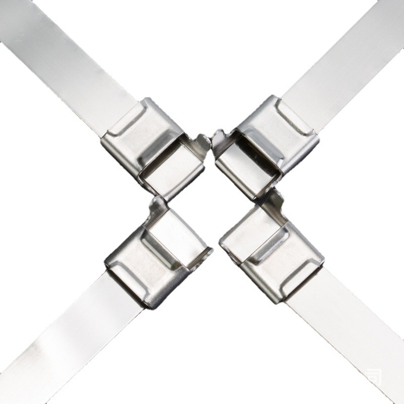 JHLN L型不锈钢扎带12/15/19mm宽度 九宏厂家供应