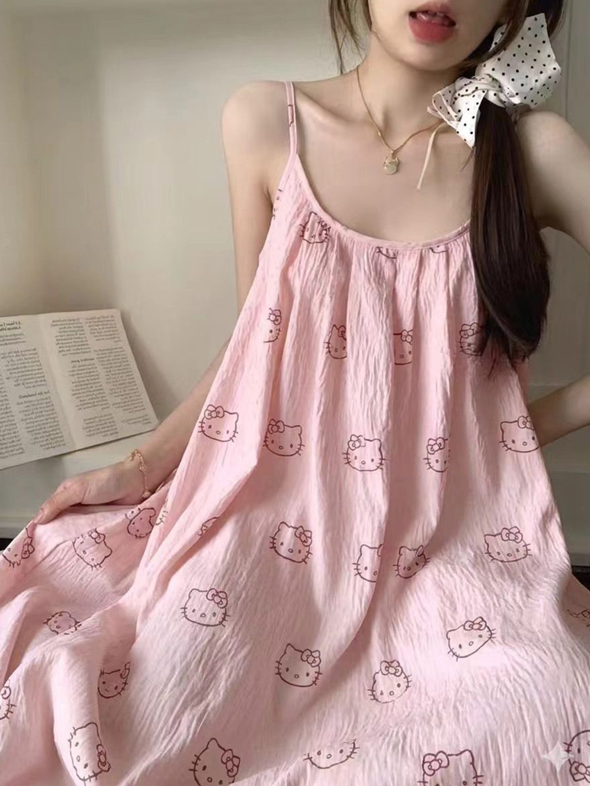 Al por mayor transfronterizo con cojín de pecho pijama de verano nube algodón sensación de tela exterior pantalones cortos de dibujos animados conjunto de ropa para el hogar