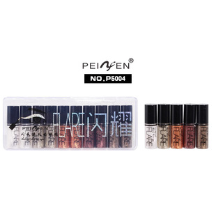 Cross-Border Liquid Eyeshadow, Non-Shimmering Sequins, Cross-Border Set, Diamond Pearlescent Liquid Eyeshadow, Silkworm