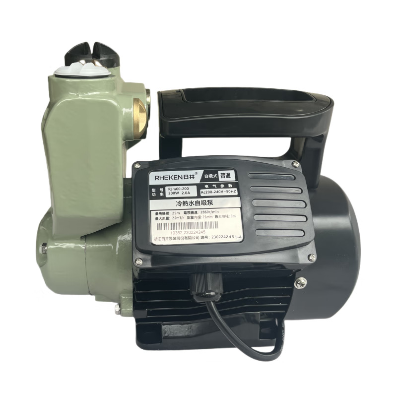 Bomba de agua de pozo japonés Bomba autocebante de agua del grifo Bomba de refuerzo Bomba de agua de pozo doméstica de 220V Suministro de agua sin torre