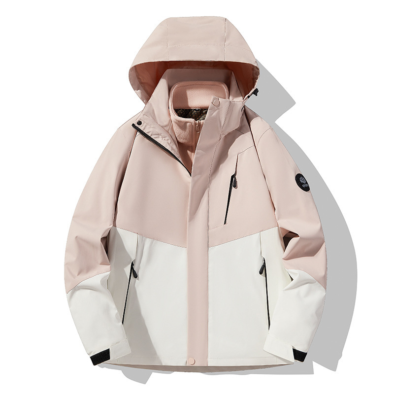 冲锋衣男女高级感三合一外套2025春秋新款两件套户外登山服定制LG|undefined