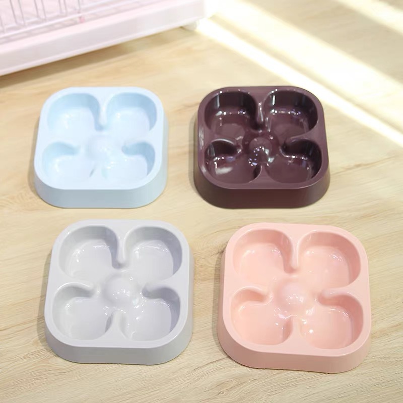Cross-border popular dog and pet products Slow Food Bowl Cat Bowl…