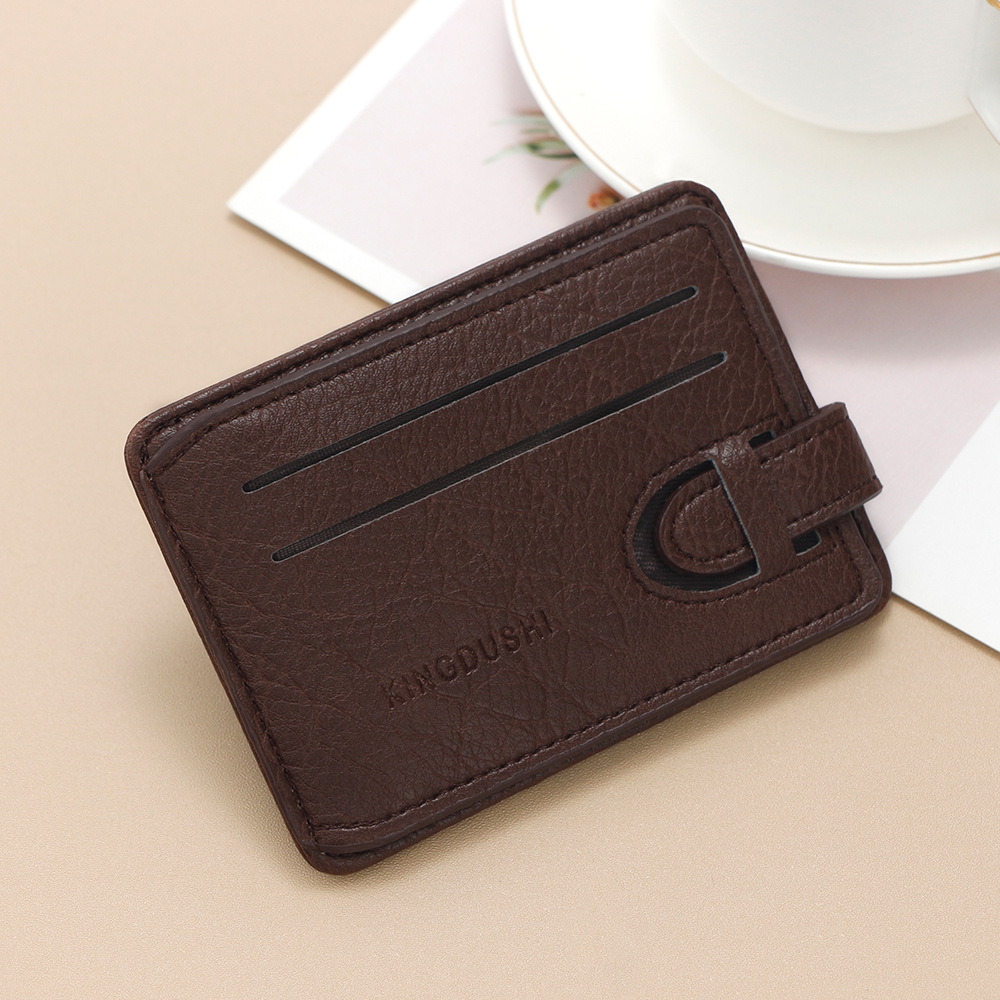 El nuevo paquete de tarjetas es simple, ligero, elegante, de alto valor, juego de tarjetas de banco de autobuses, juego de tarjetas de crédito, juego de cambio portátil, paquete de tarjetas