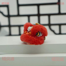 雄狮少年汽车摆件醒狮创意个性车内饰品网红广东特色礼品