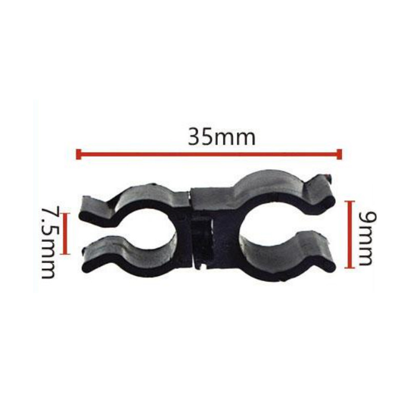 Fuente de la fábrica de piezas de automóviles giratorio arnés de cableado clip torcedura hebilla fija L48