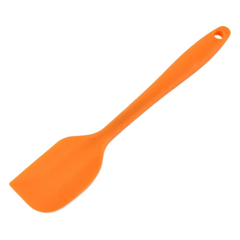 21cm small size integrated silicone scraper cake baking cream spatula rubber spatula mixing knife tool