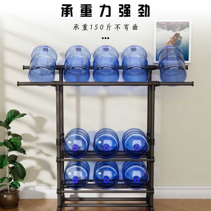 晾衣架家用落地可移动衣帽架出租房简易置物挂衣架阳台双杆挂衣架|undefined