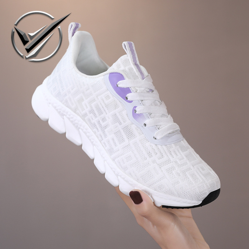 welcome sb. light Female models White shoes Running shoes new pattern Net surface ventilation leisure time shoes Travel? lady gym shoes