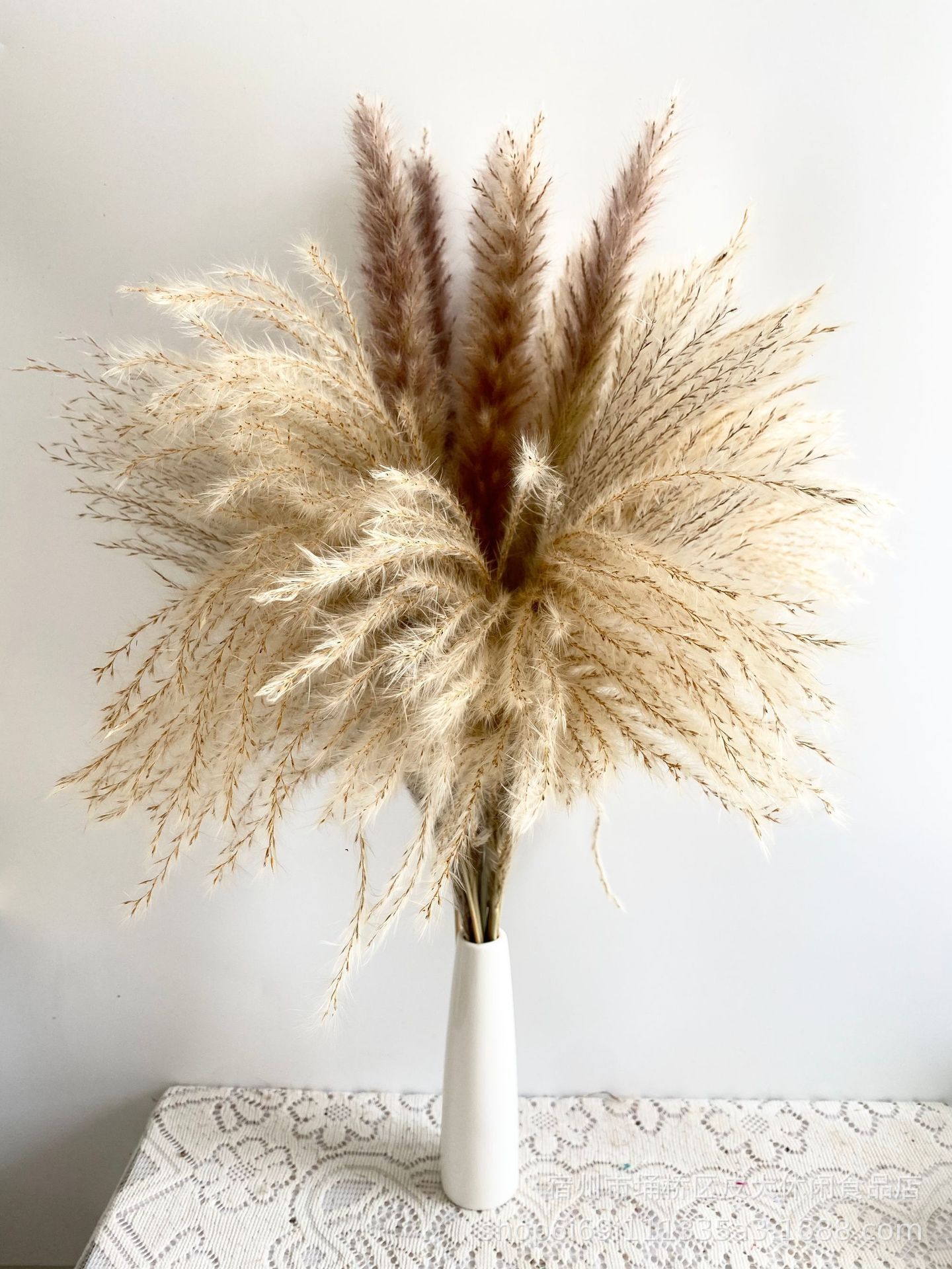 작은 갈대 거품기 15+15 묶음