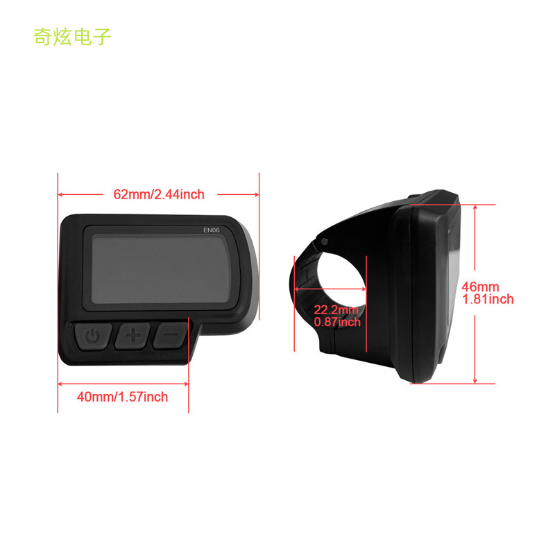 卸売 LCD EN06 電動自転車電動自転車 LCD/LED ディスプレイメーター通常のコネクタ|undefined