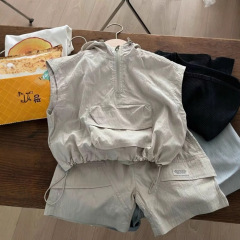 【94% 好評価】男児ファッション街セット2025年夏児童少年ハンサム帽子なし