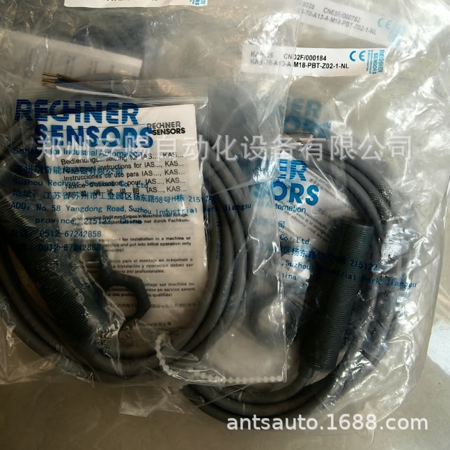 代理销售德国RECHNER瑞奇能电容式接近开关KAS-70-A13-A-K-NL现货