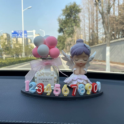 Nömrəli dayanma kartı: moving cartoon cute phone - color-parking-sign-purple-ballet-pink-and-white-perfume-bottle