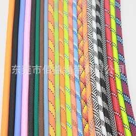 厂家供应8mm10mm 涤纶绳 涤纶手机挂绳编织绳 牵狗绳 拉力吊绳