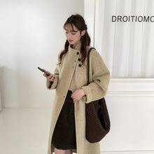 双面羊绒大衣女2025秋冬新款高端气质赫本风中长款羊毛呢大衣外套