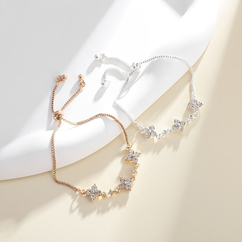 Hot selling crystal bracelet fresh and simple high grade bracelet Korean ins style trendy all match hand jewelry new wholesale_voghion.com