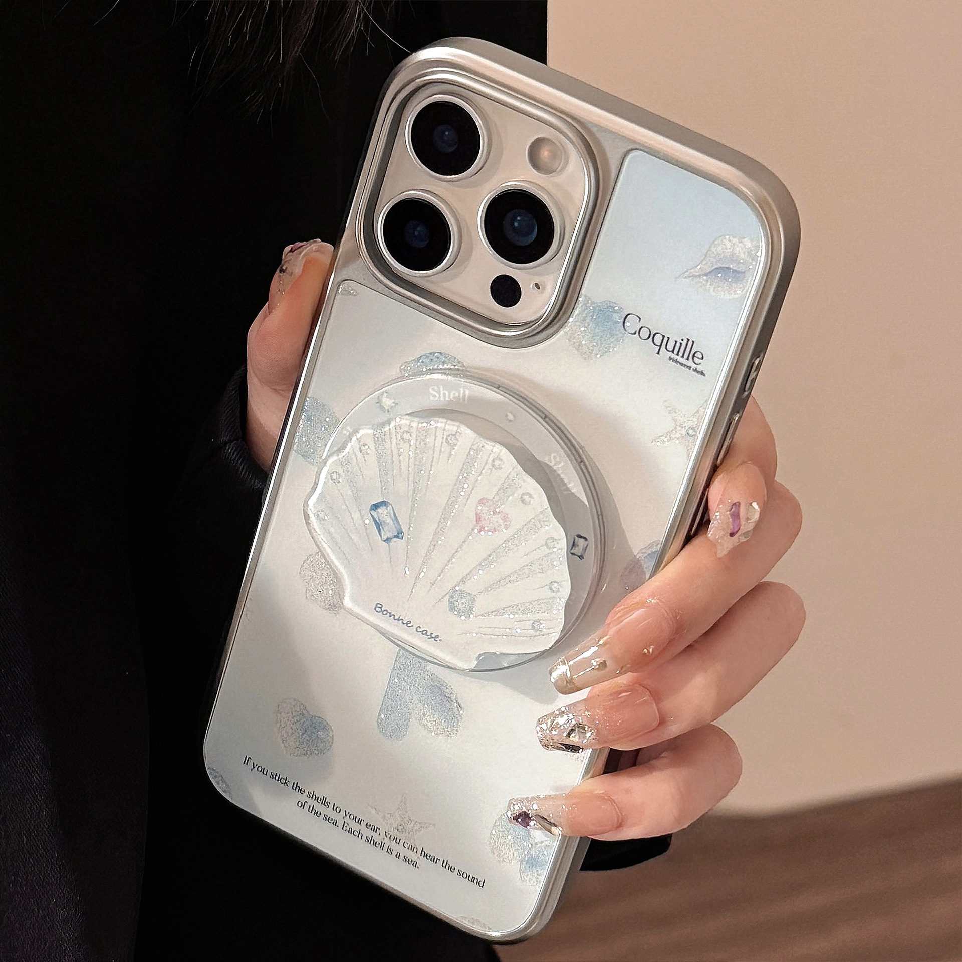 Protective Magnetic Phone Case With Stand For Iphone And Huawei_voghion.com