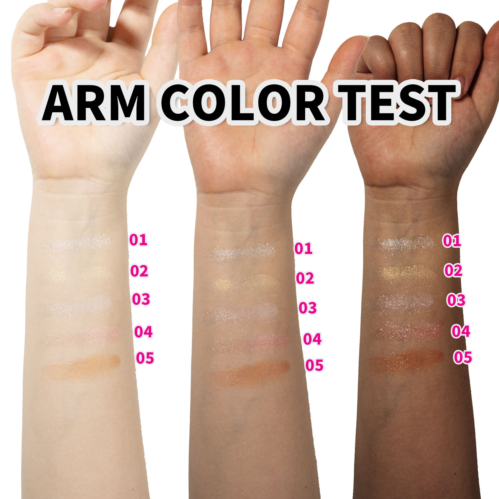 Solid Color Plastic Highlight display picture 2