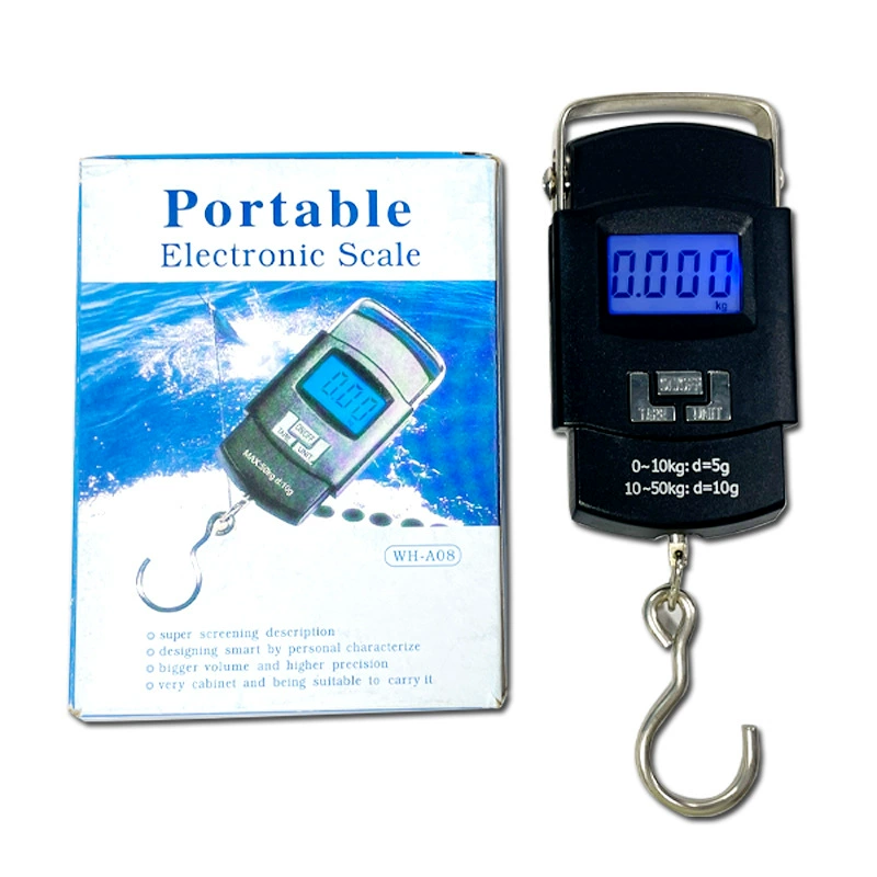 A08 Багажные весы 50 кг весы крючок мини-карман весы Электронные весы для покупки