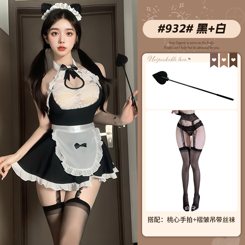 블랙[머리띠+드레스+속바지]+W41블랙+P18블랙