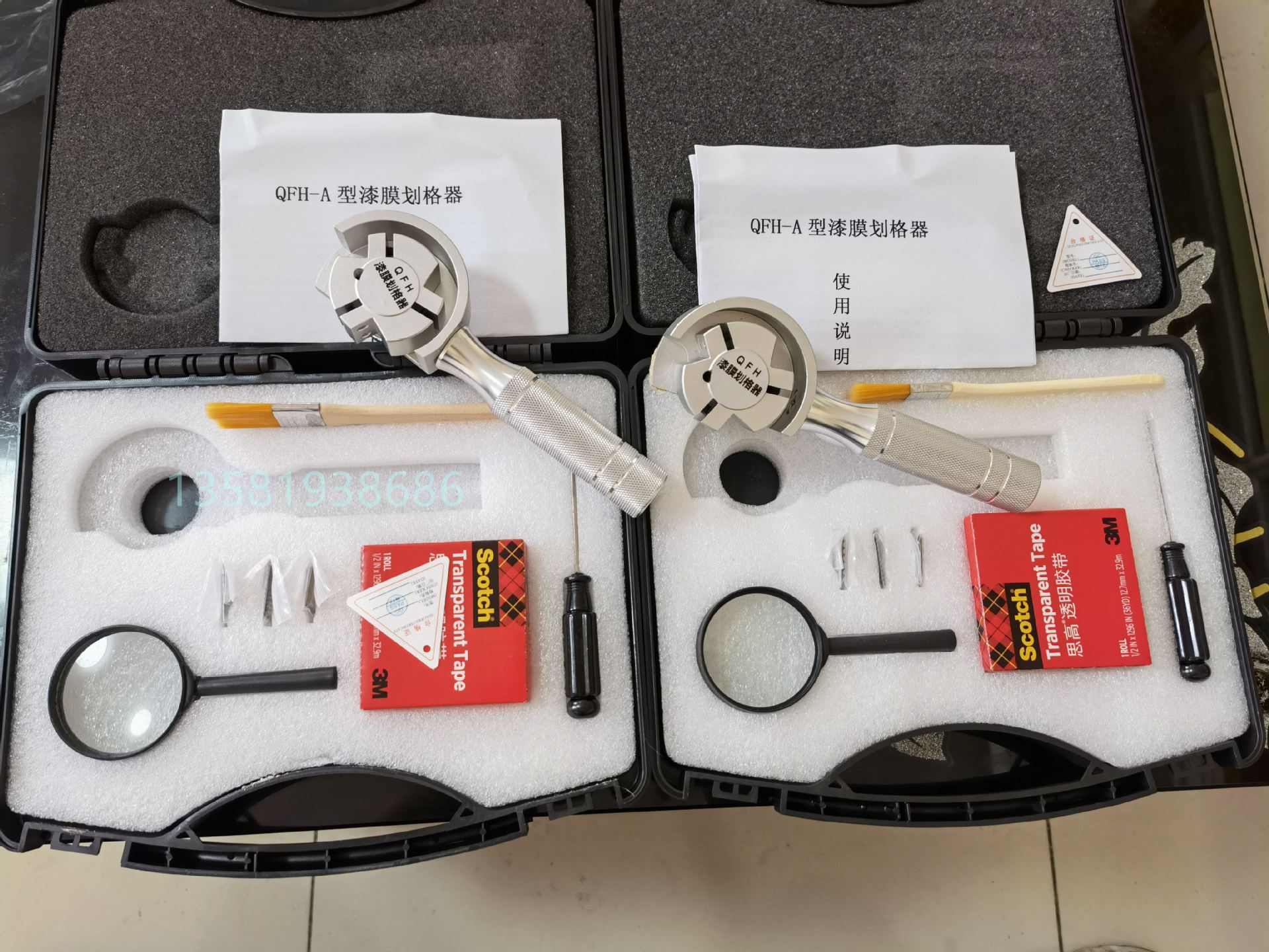 划格法画圈法附着力试验仪 旋转式油漆刀 划格刀画格刀