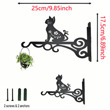 2.2壁厚欧式壁挂式铁艺花篮墙壁装饰吊篮花架悬挂花架客厅阳台绿